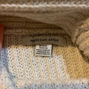 American Eagle Outfitters Women's Cream Sweater